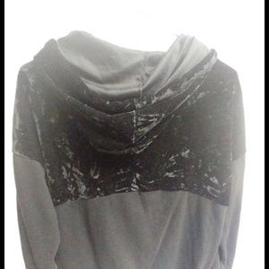 Inspired hearts hooded sweatshirt ...velvety at th